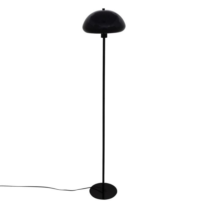 Lampadaire "Savio" Noir, H. 140 cm