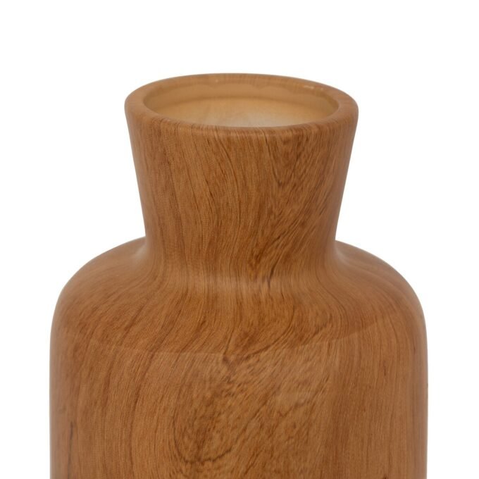 Vase "Sao" Céramique, Marron, H.30 cm