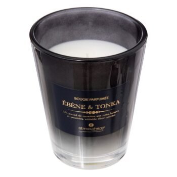 Bougie parfumée "Alma" Ébène et tonka, 270g