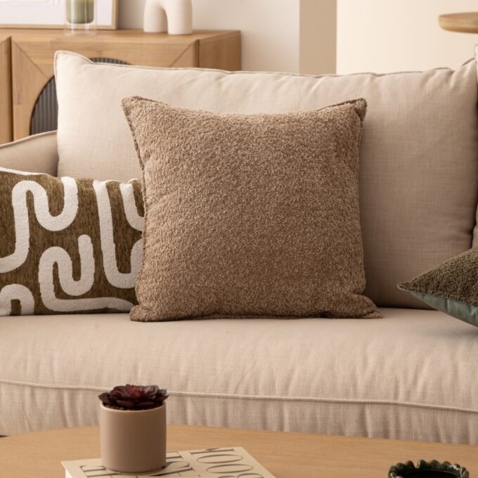 Coussin-bouclette-Soana-Blanc-ivoire-45x45 cm