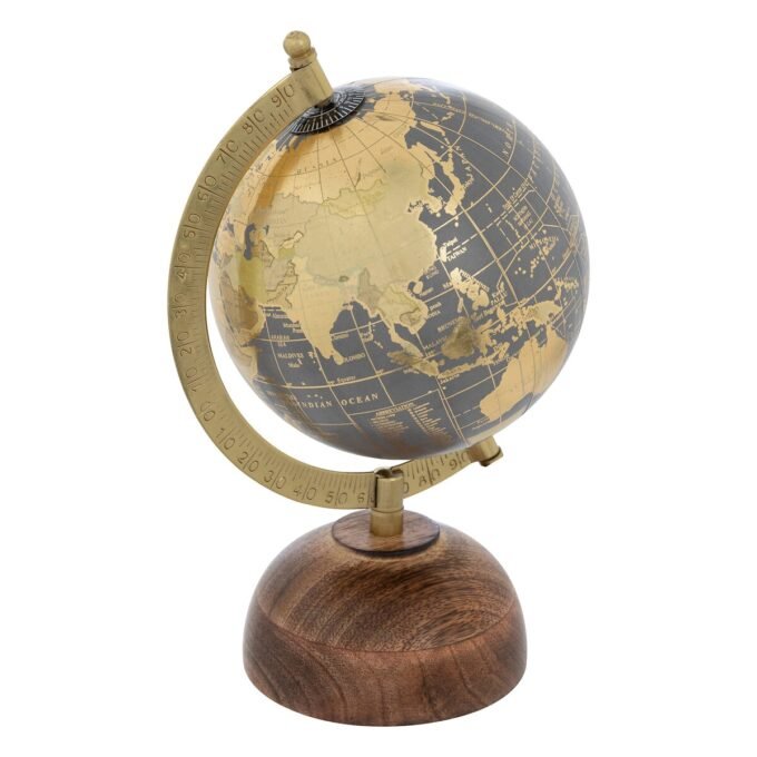 Globe "Afonso" Multicolore, H.24 cm