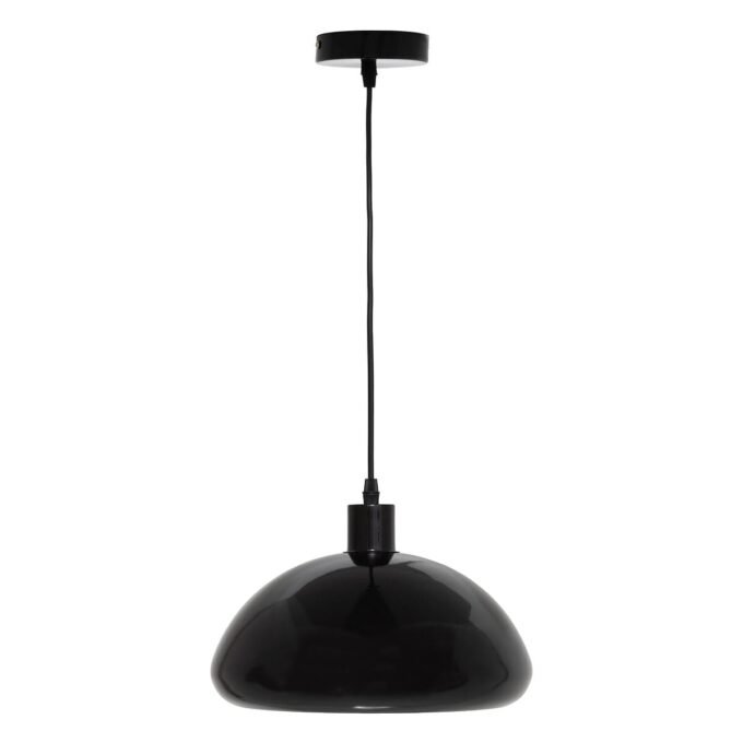 Suspension "Savio" Noir, D. 27,5 cm