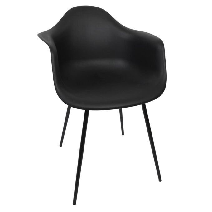 Fauteuil Gustav Noir