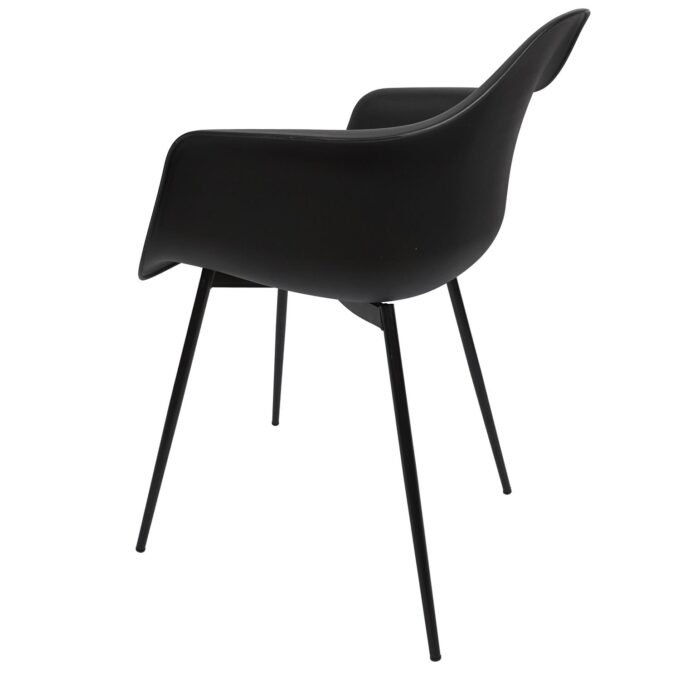 Fauteuil Gustav Noir