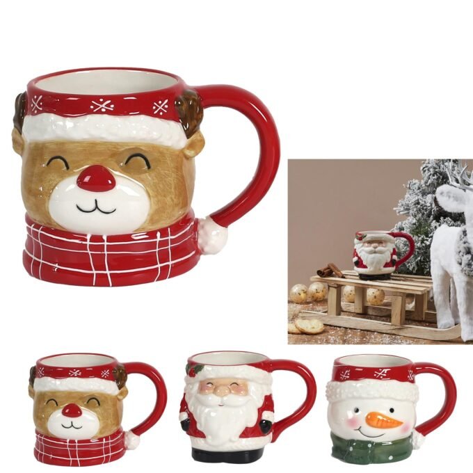 Mug relief noel