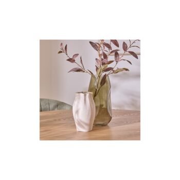 Vase céramique Grigor haut 20,5 cm blanc