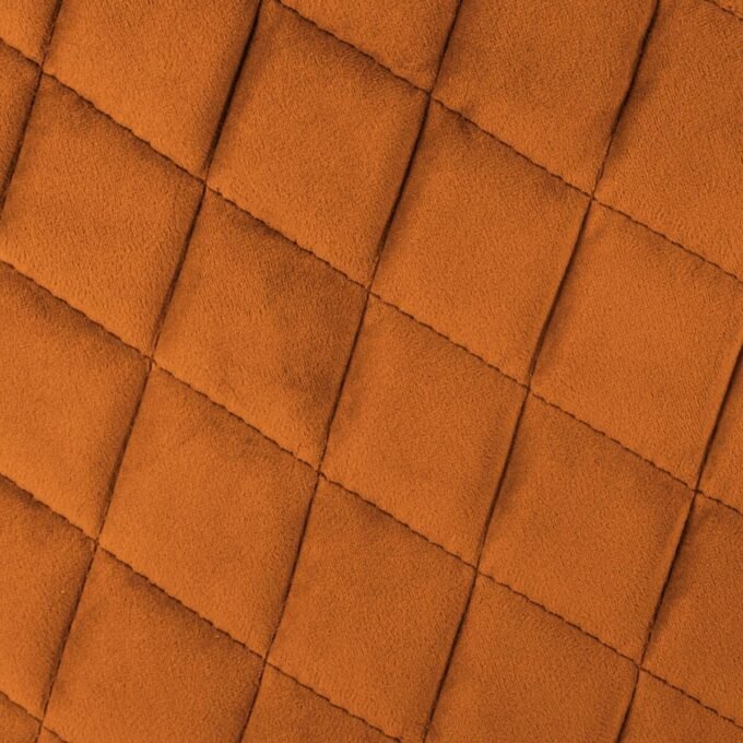 Fauteuil "Marlo" Velours, Ambre