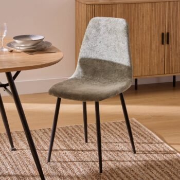 Lot de 2 Chaises "Tyka" Vert kaki