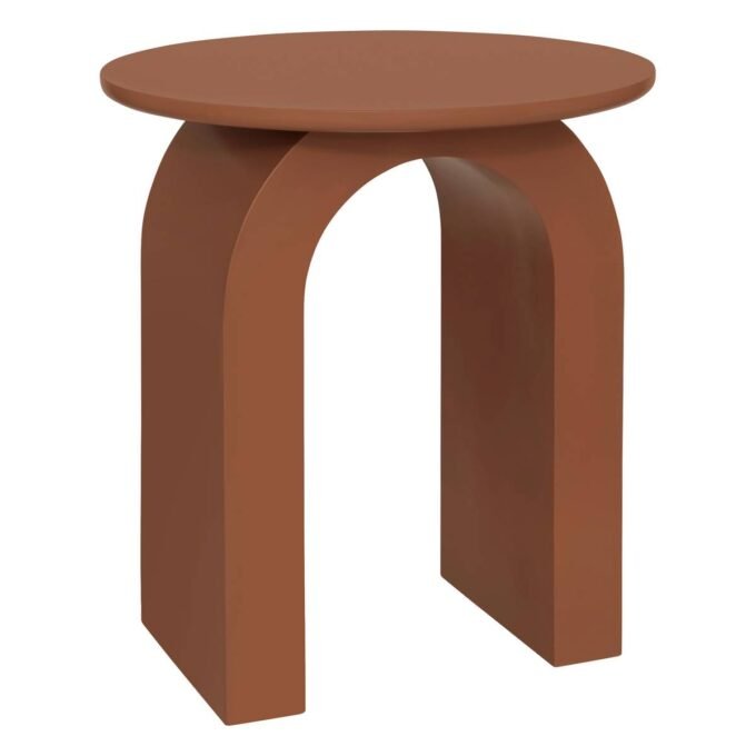 Table d'appoint "Stoa" Brun, 40x40 cm