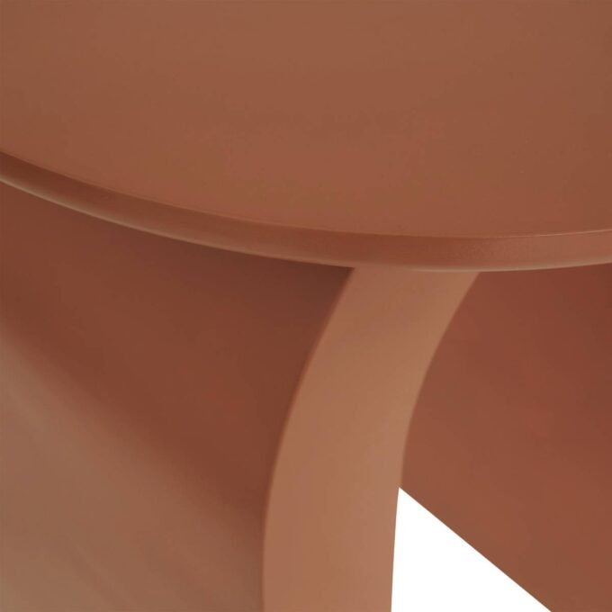 Table d'appoint "Stoa" Brun, 40x40 cm