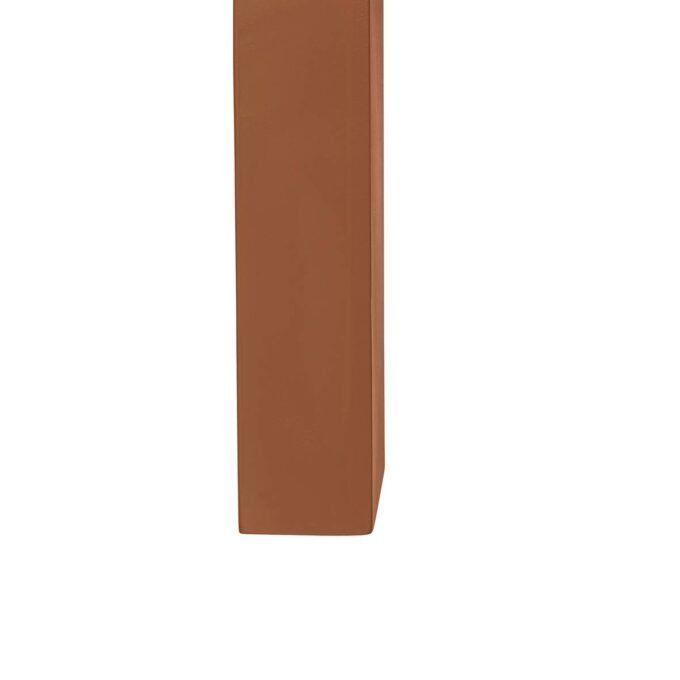 Table d'appoint "Stoa" Brun, 40x40 cm