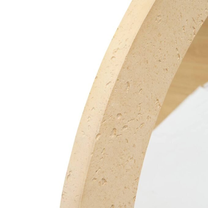 Miroir mural "Anaya" Beige, D.78 cm