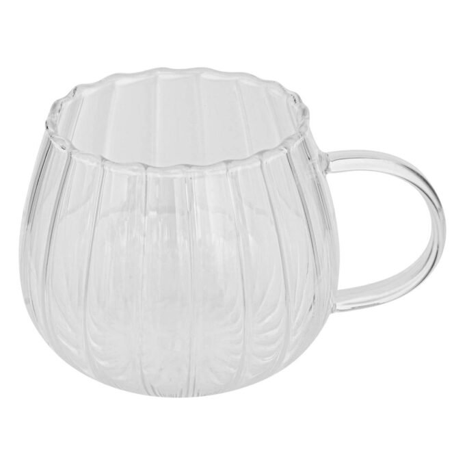 Mug "Pumpkin" Verre Borosilicate, 350 ml, Transparent
