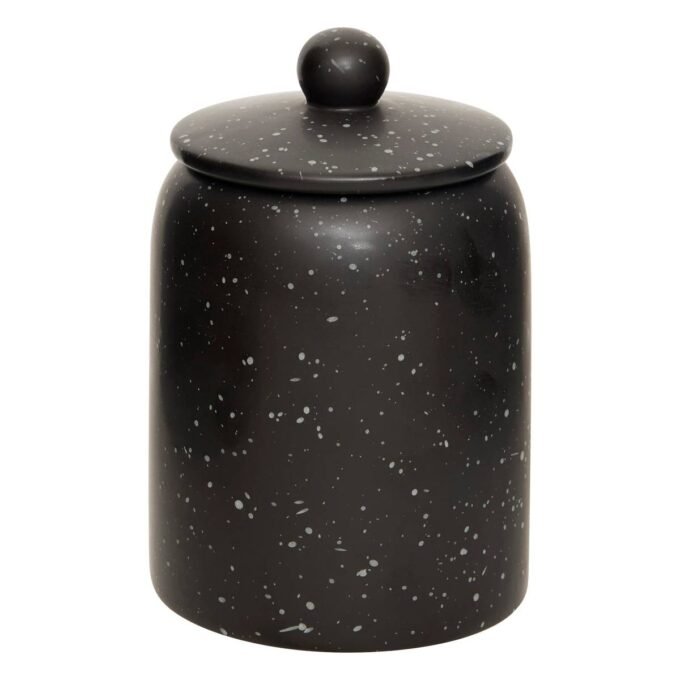 Boîte "Wonja" Noir, 10x10 cm