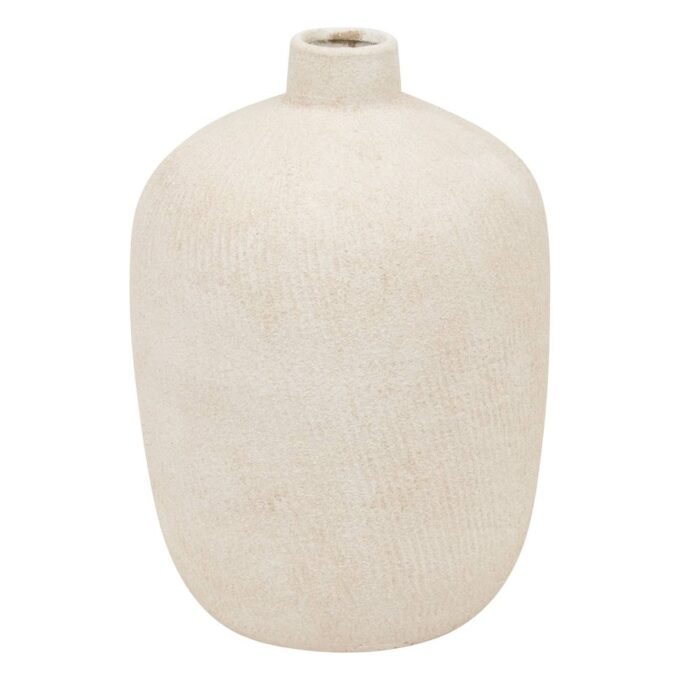 Vase "Romia" Beige, H.31 cm