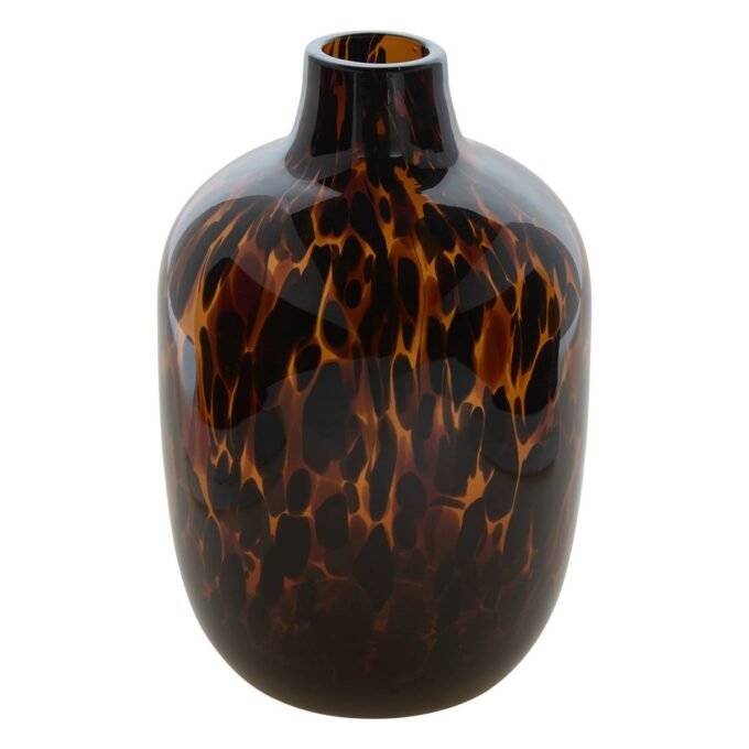 Vase "Roen" Ambre, H.25,5 cm
