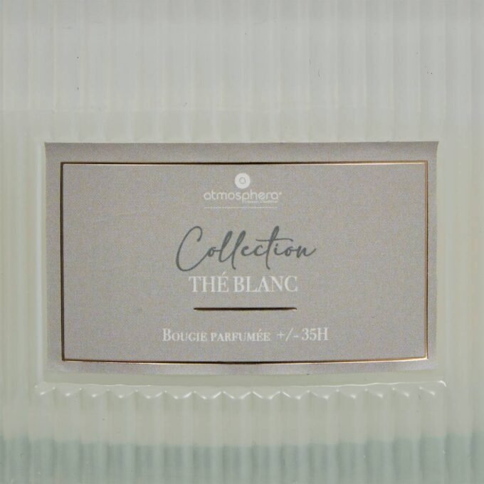 Bougie parfumée "Albie" Thé blanc, Blanc, 635g