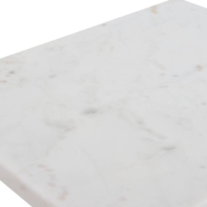 Planche de présentation Marbre, 36x21 cm, Blanc