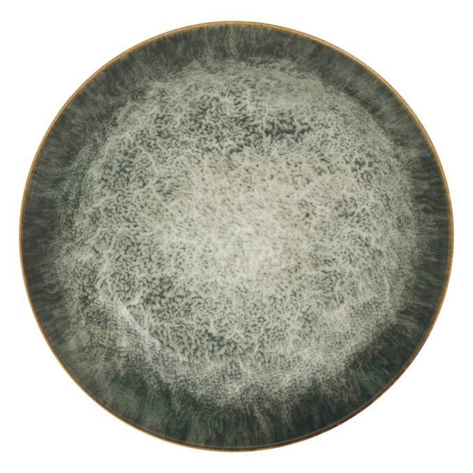 Service de table Porcelaine, 12 Pièces, Vert