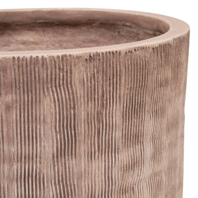 Cache-pot "Romia" Marron, 30x30 cm