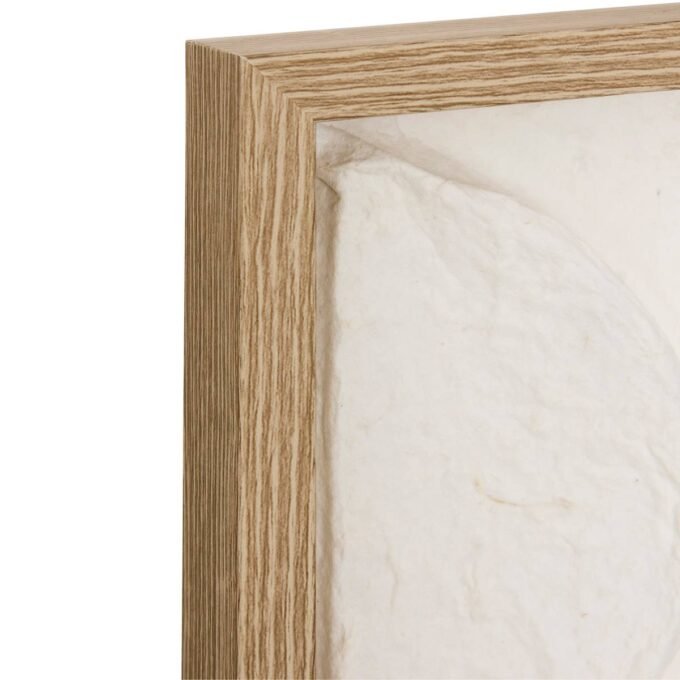 Toile 3D "Kailani" Blanc, 60x80 cm