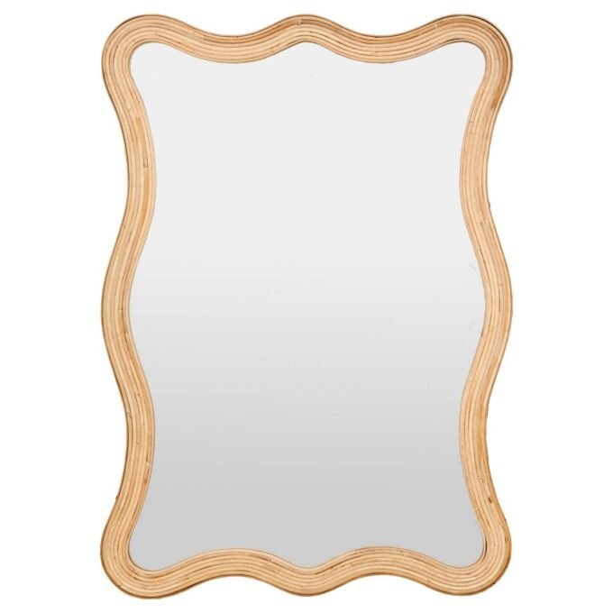 Miroir mural "Maggie" Beige, 100x70 cm